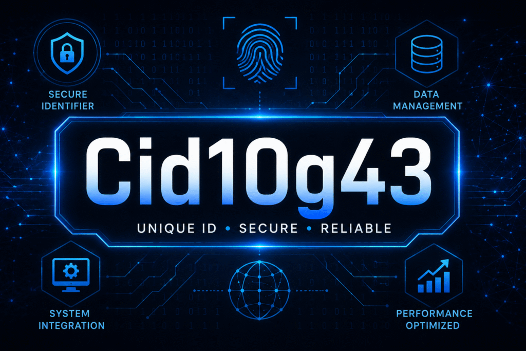 Cid10g43: Understanding the Purpose, Significance, and Digital Relevance of a Unique Identifier